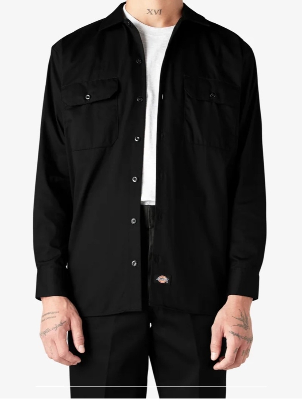 Dickies Men's Big And Tall Long Sleeve Work Shirt